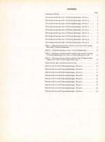 Table of Contents, Foxburg Quadrangle 1961 Oil and Gas Field Maps